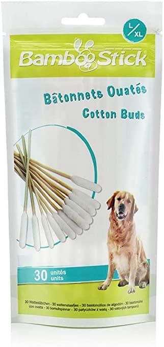 O'Tom BambooStick Cotton Buds for Large/X-Large Dogs