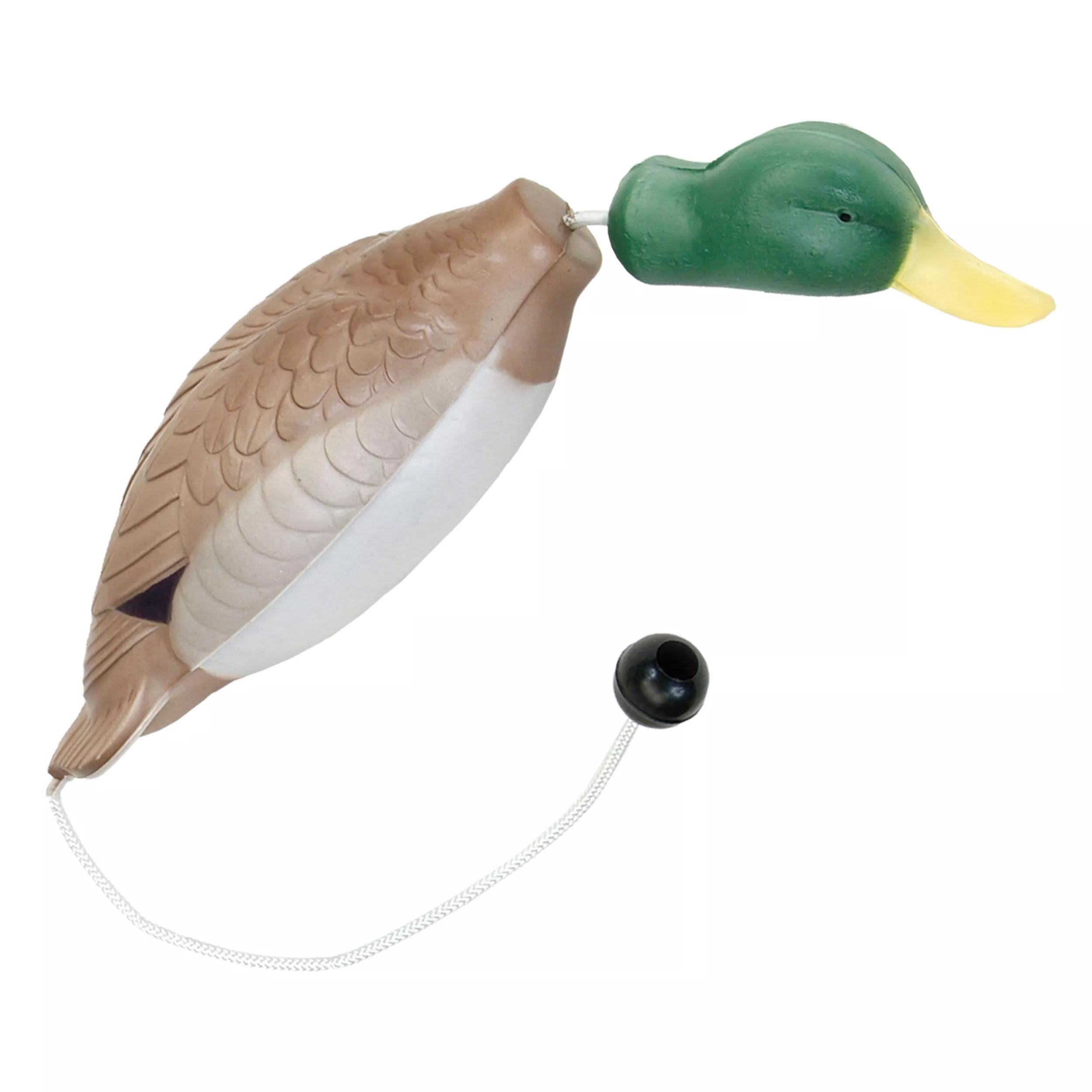 Coastal Pet Products Water & Woods Tethered-Head Foam Fowl Mallard Duck Dog Training Dummy, Small
