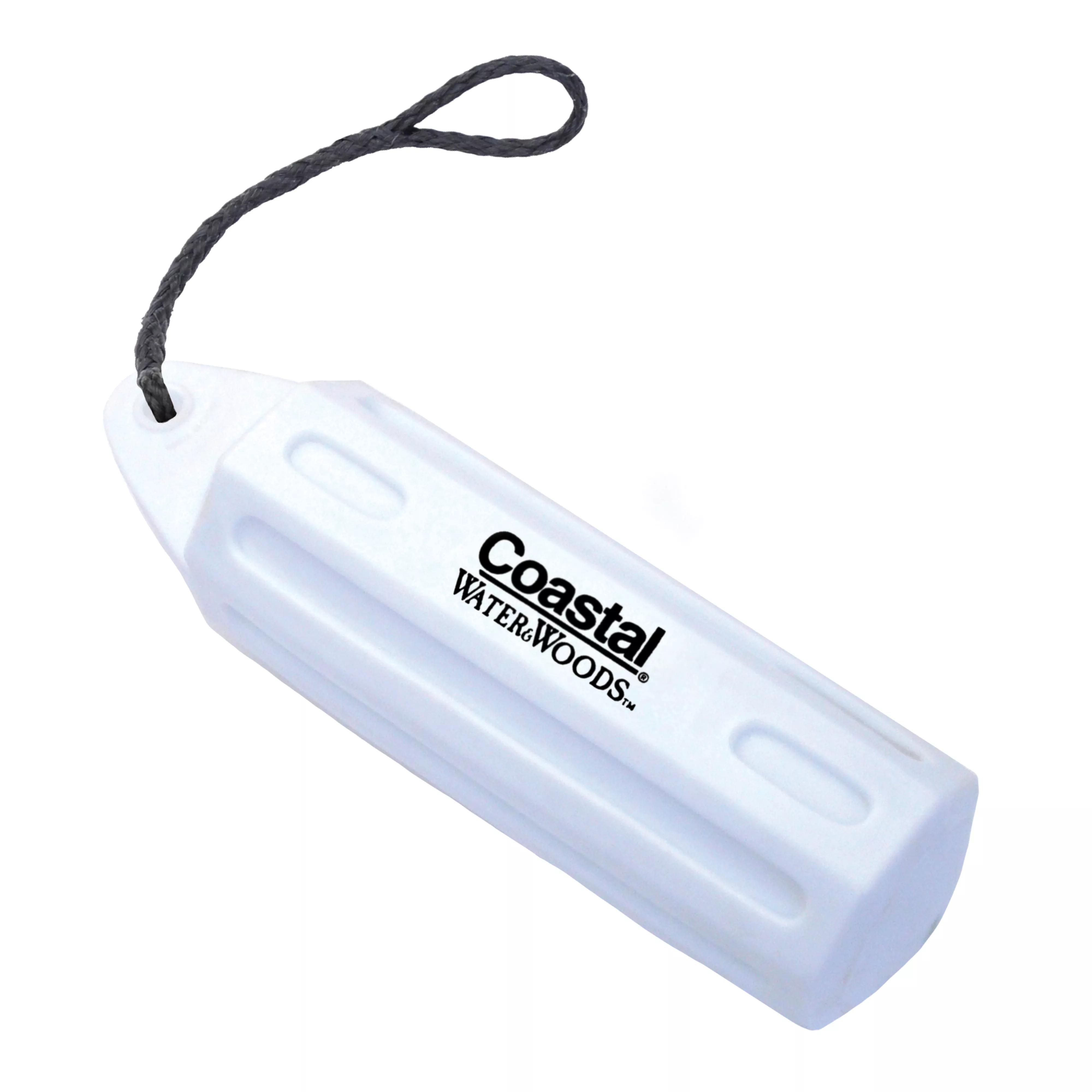Coastal Pet Products Water & Woods Vinyl Dog Training Dummy, White, 3-in x 12-in