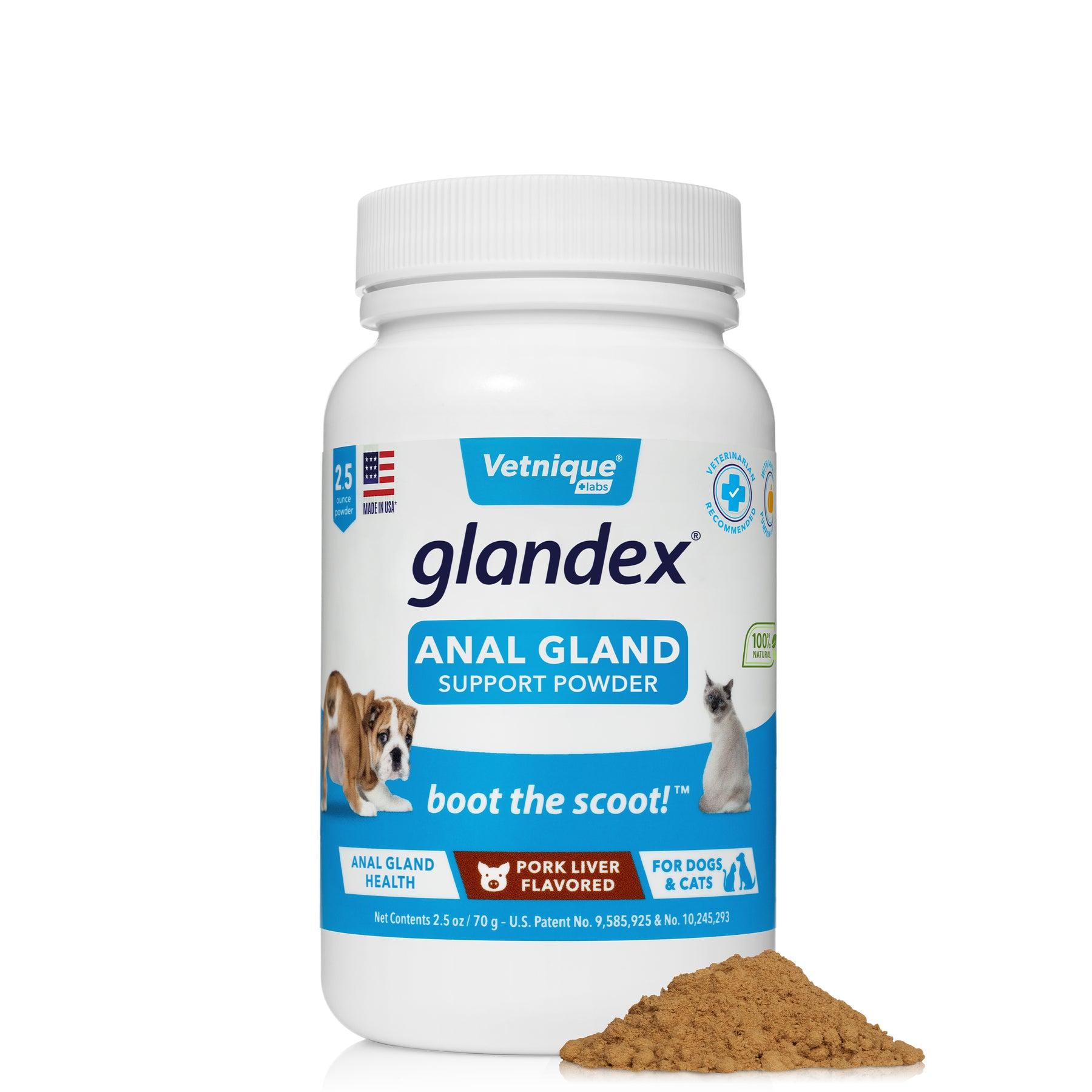 Glandex Anal Gland Support Powder Pork Liver Flavored Dog & Cat Supplement