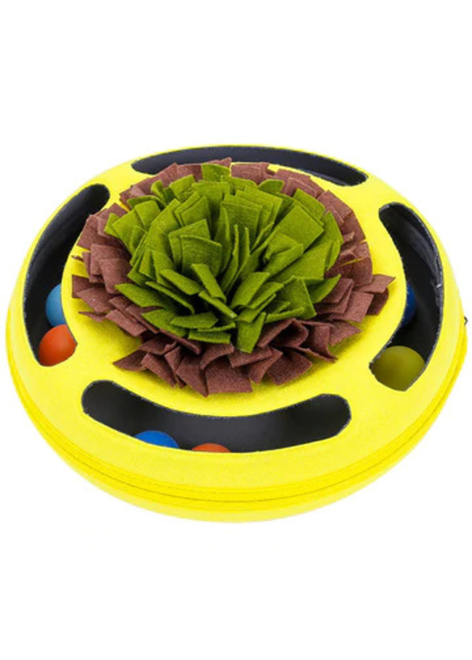 Injoya Tapis de fouille puzzle pour chat, jouet félin.