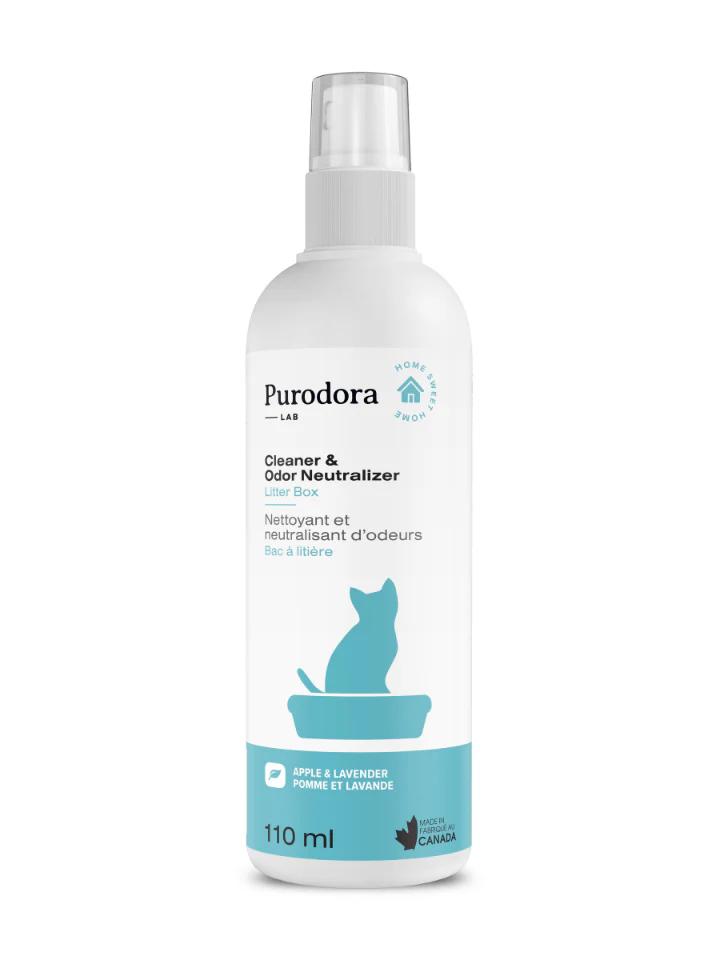Purodora Lab Cat Litter Box Cleaner & Odor Neutralizer, 110-mL