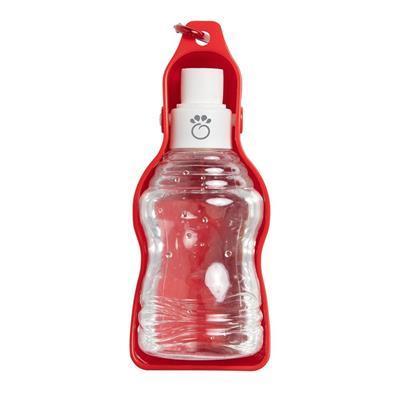 GF Pet Collapsible Travel Water Bottle for Pets, Red