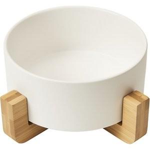 COSMO Furbabies Single Pet Diner, White, 6-in