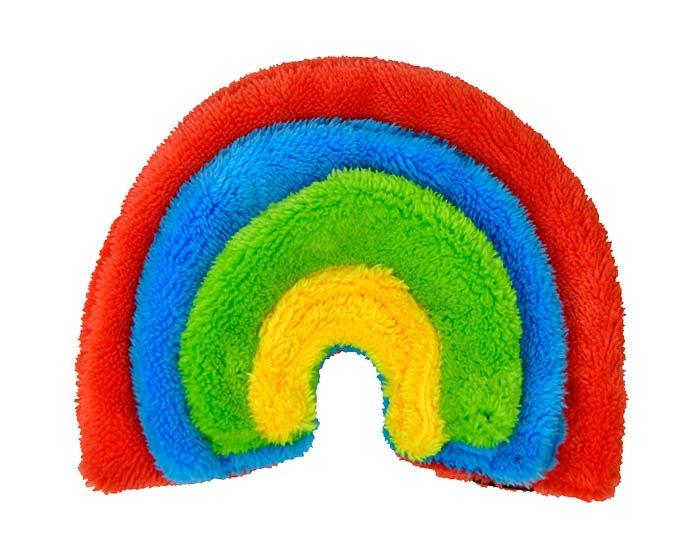 Cycle Dog Duraplush Rainbow Dog Toy, Multi-Colored, Medium (Size: Medium)