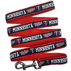 Pets First Minnesota Twins Dog Leash, Medium