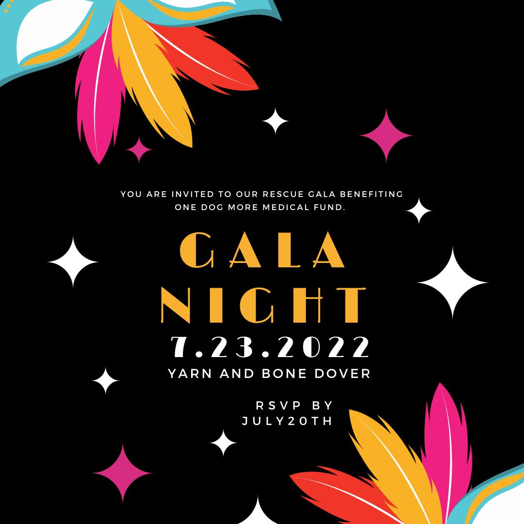 Yarn & Bone Rescue Gala Night Ticket