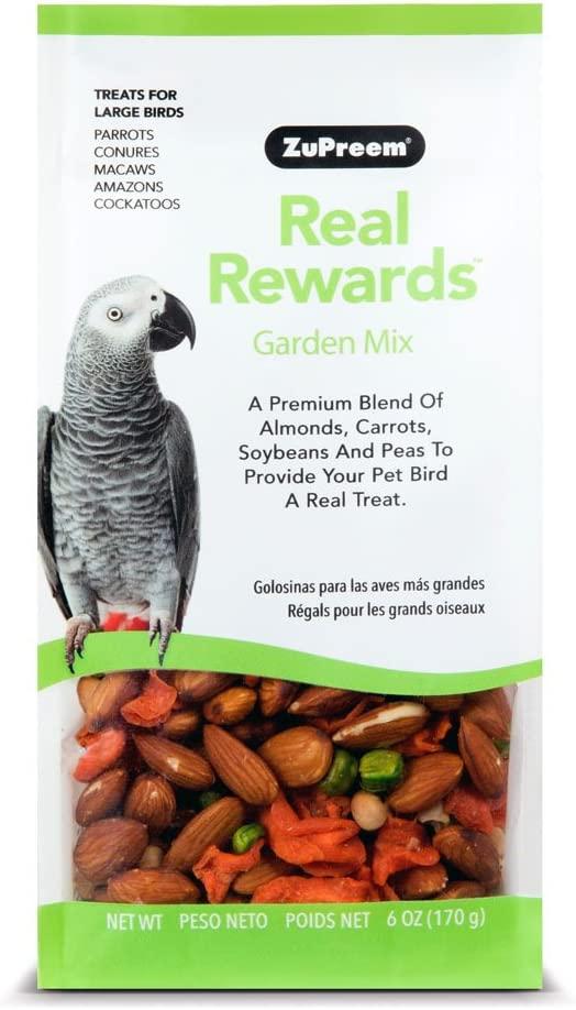 Zupreem Real Rewards Garden Mix Large Bird Treats