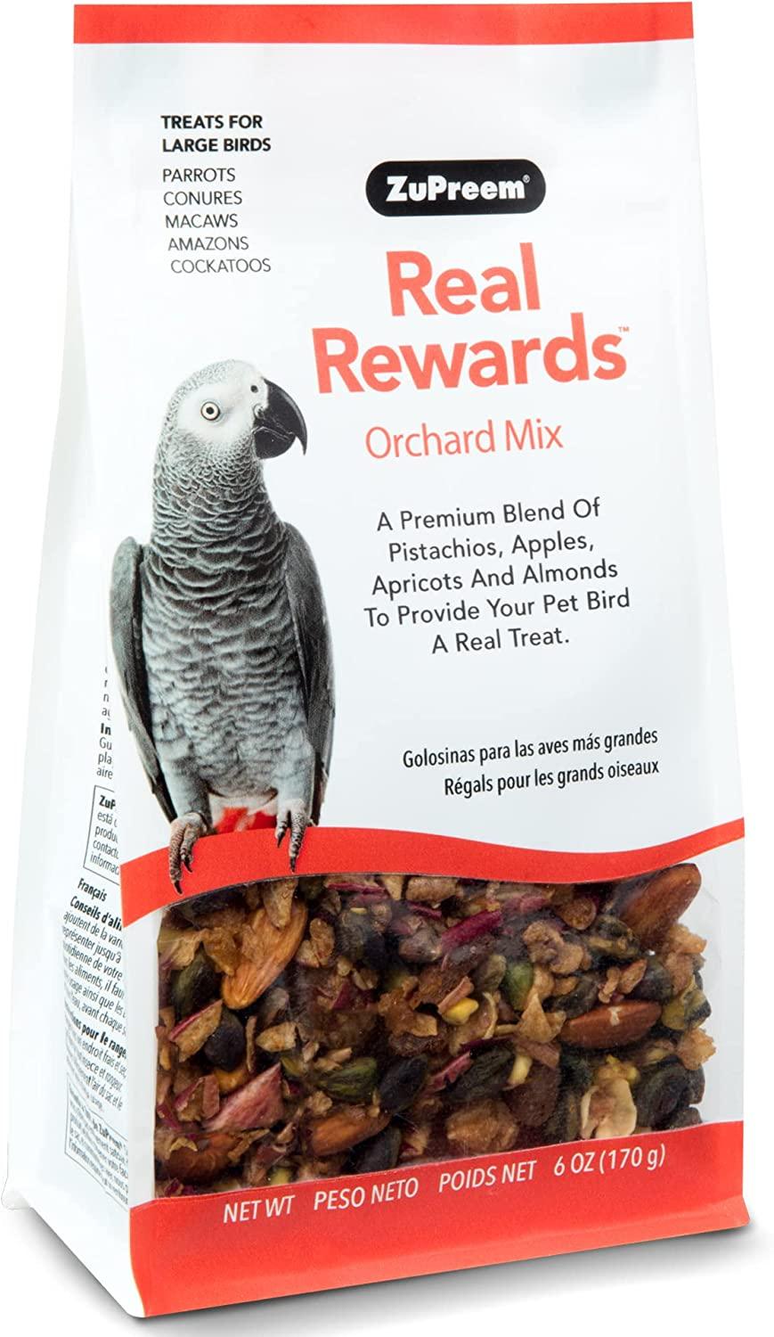 Zupreem Real Rewards Orchard Mix Large Bird Treats