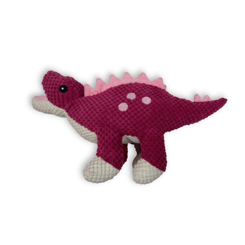 fabdog Floppy Stegosaurus Dog Toy, Small