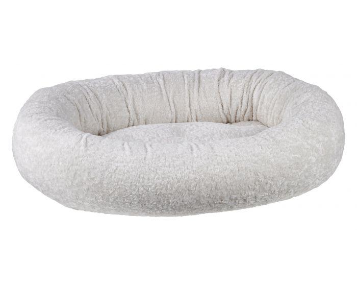 Bowsers Donut Pet Bed, Ivory Sheepskin