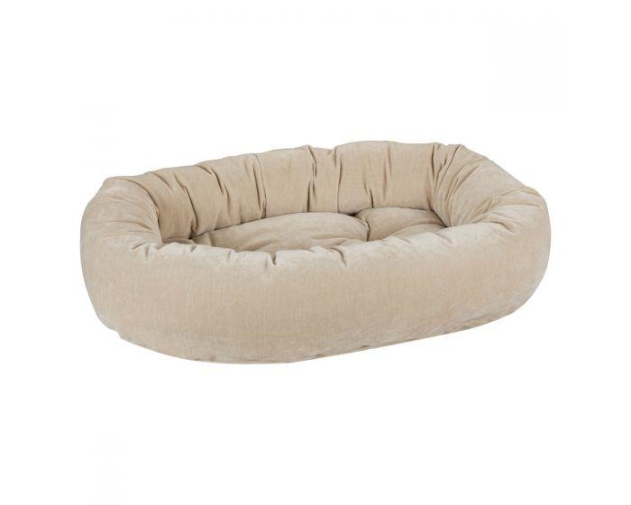Bowsers Donut Pet Bed, Linen, Medium