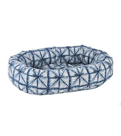 Bowsers Donut Pet Bed, Shibori, XX-Large