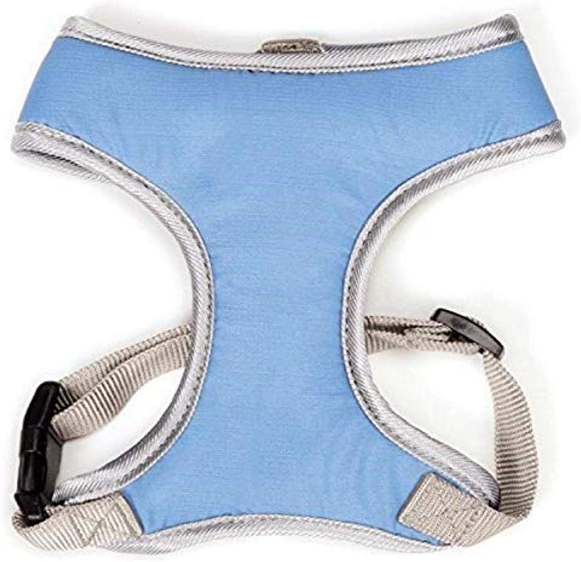 Cool Pup Reflective Dog Harness, Light Blue, Small