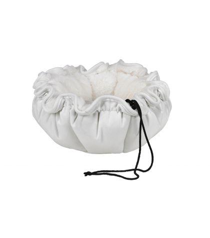 Bowsers Buttercup Pet Bed, Winter White, Large
