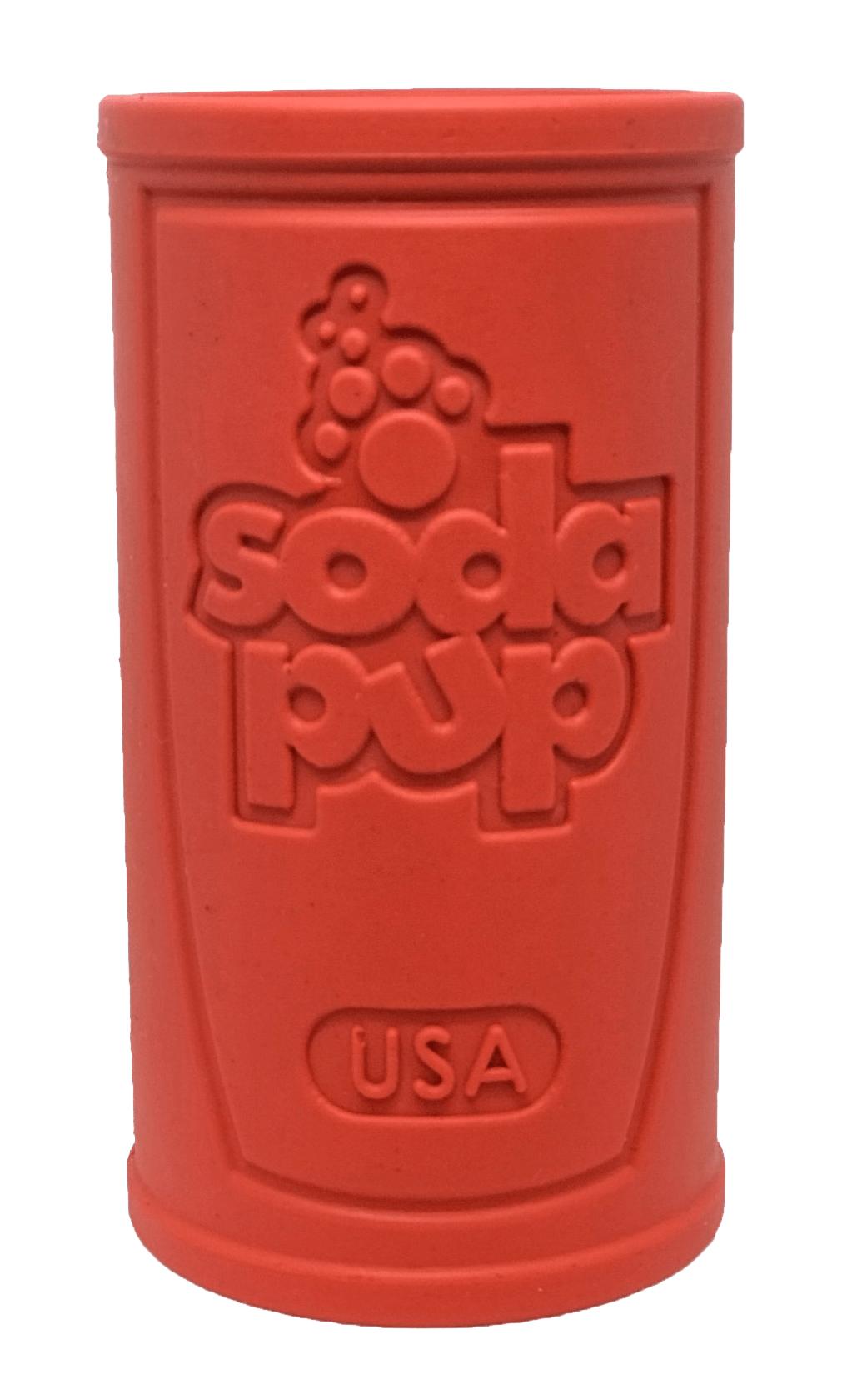 SodaPup Retro Soda Can Treat Dispenser Dog Toy, Red, Large
