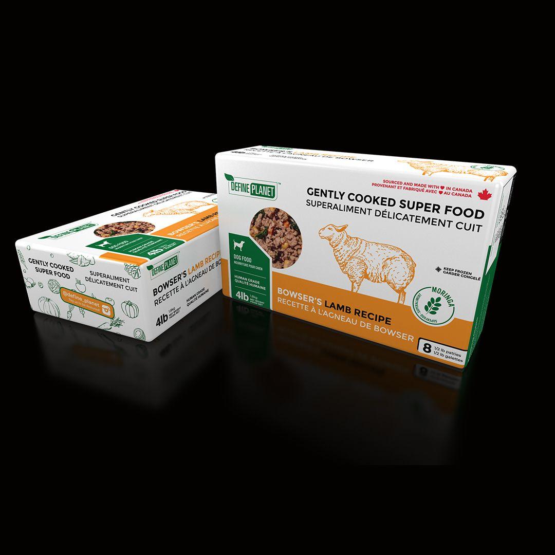 Define Planet Bowser’s Lamb Recipe Frozen Dog Food 4-lb