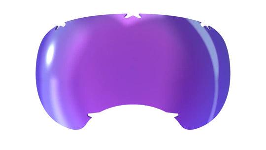 Rex Specs V2 Mirror Dog Goggle Replacement Lens, Purple, X-Large