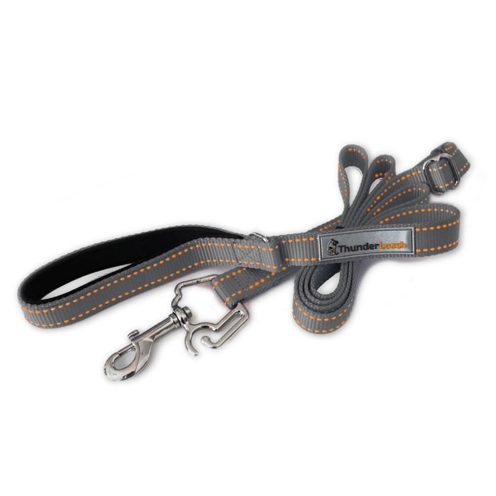 ThunderWorks ThunderLeash No-Pull Dog Leash, Grey