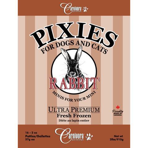 Carnivora Pixie's Rabbit Diet for Dogs & Cats