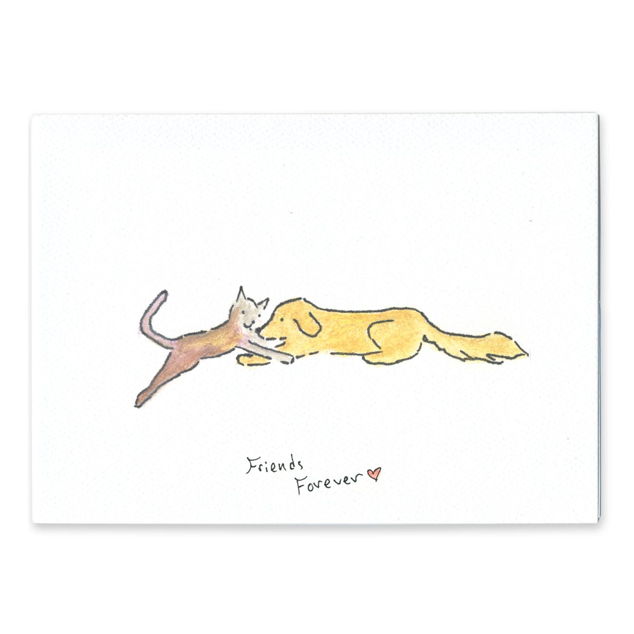 Rosie's Wonders Connection Cards Friends Forever Greeting Card