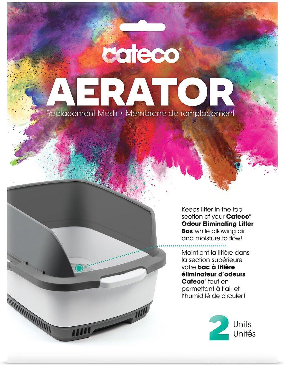 Noba Cateco Maille de remplacement pour bac à litière aérateur, lot de 2