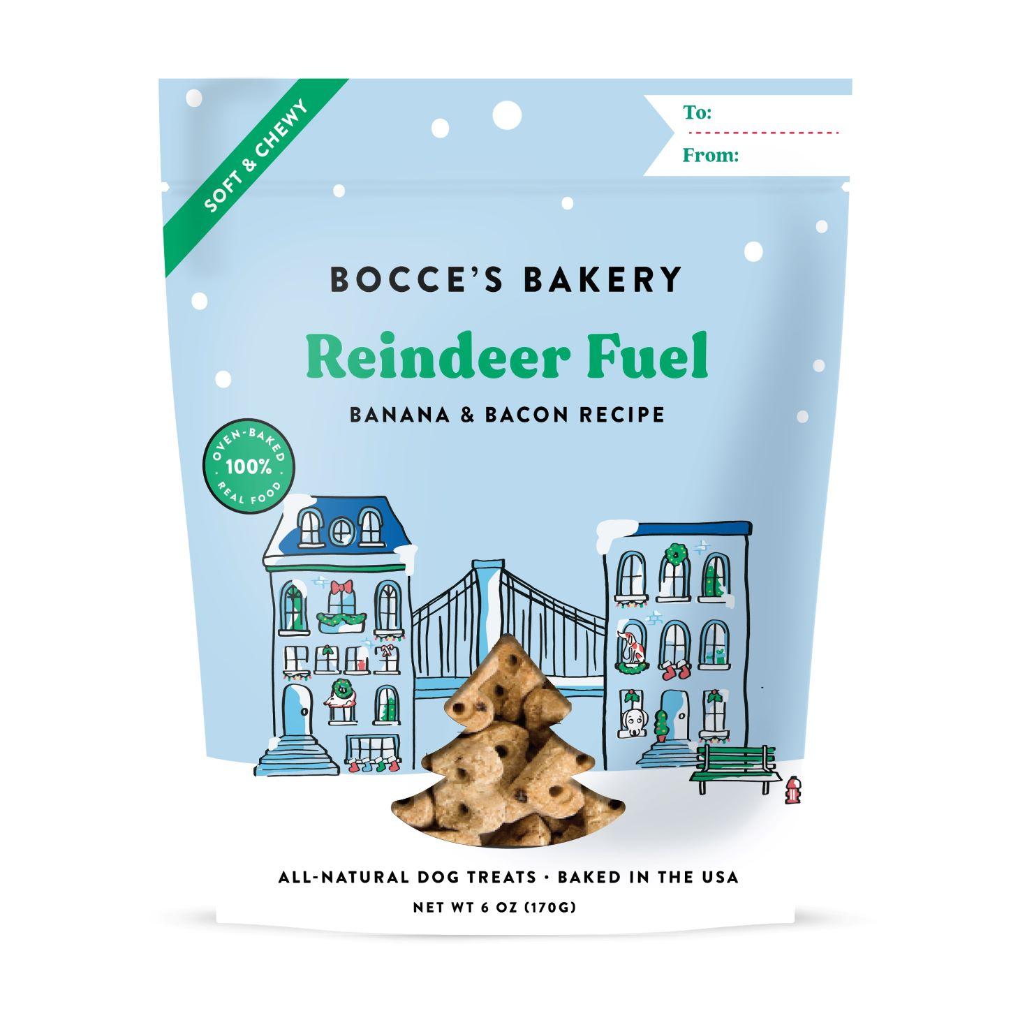 Bocce's Bakery Reindeer Fuel Dog Treats, 6-oz