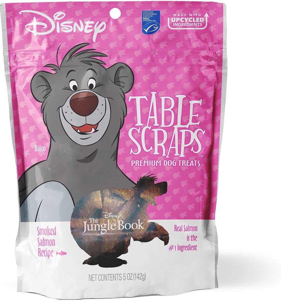 Disney Table Scraps The Jungle Book Smoked Salmon Recipe Dog Treats, 5-oz