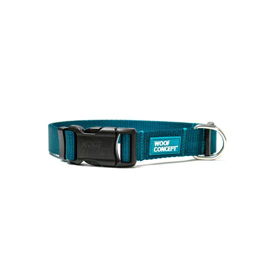 Woof Concept Dog Collar, Lagoon, Small