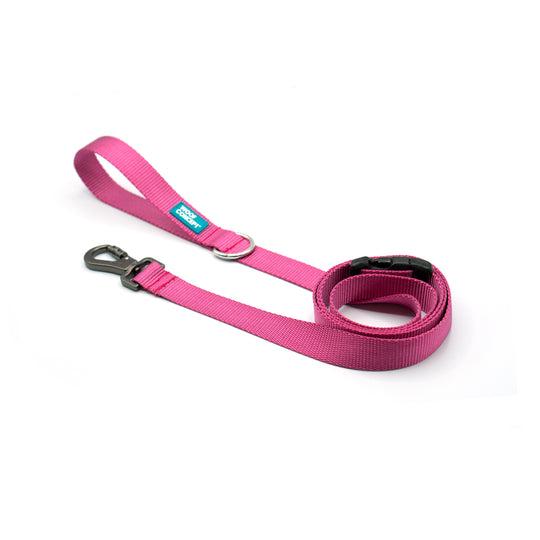 Woof Concept Dog Leash, Raspberry