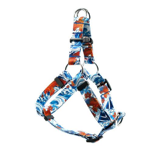 Woof Concept Step-In Dog Harness, Koi, X-Large