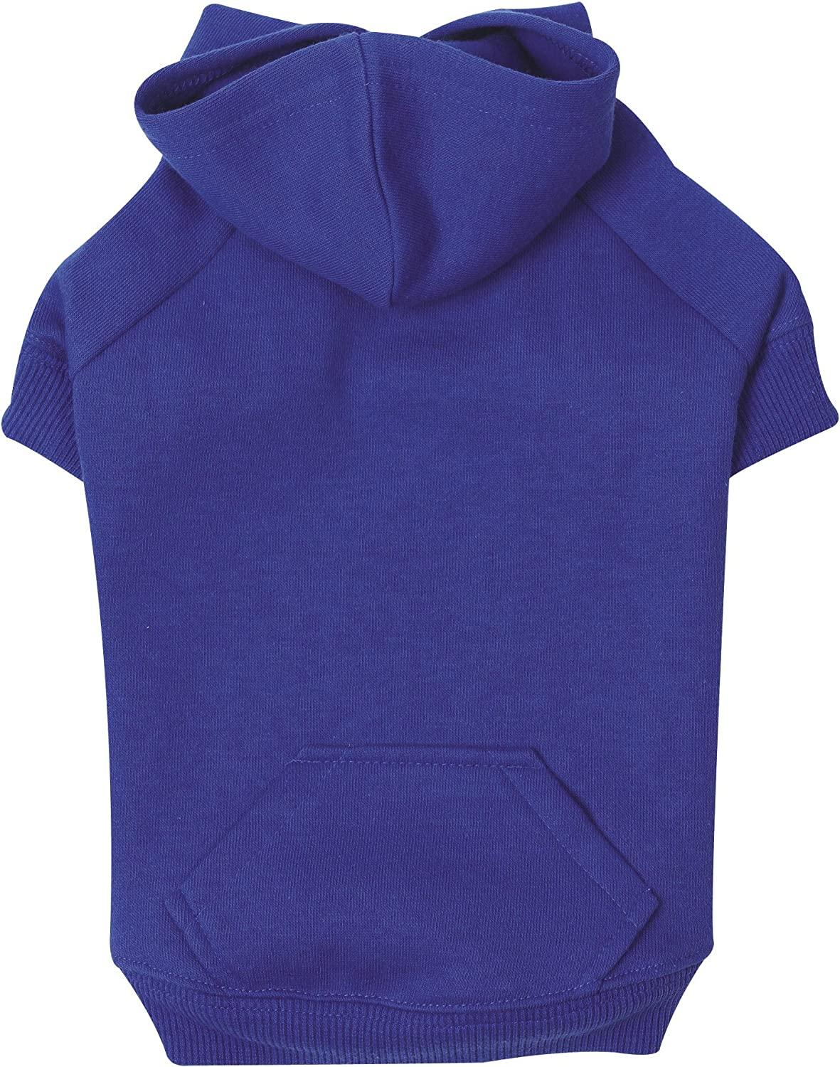 Casual Canine Basic Dog Hoodie, Navy, X-Large