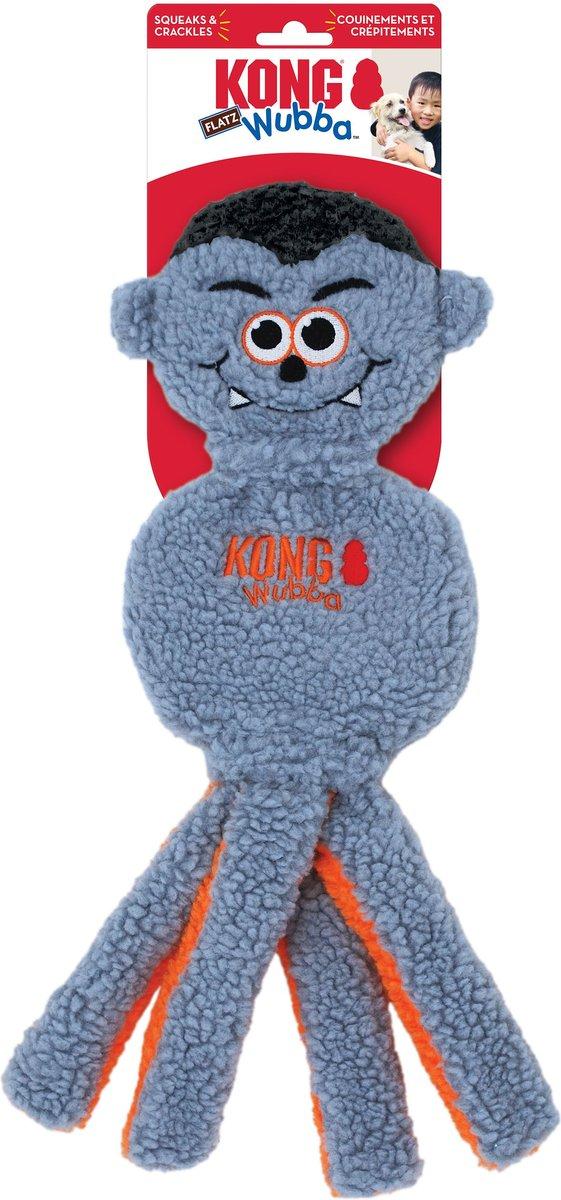 KONG Halloween Wubba Flatz Dracula Dog Toy