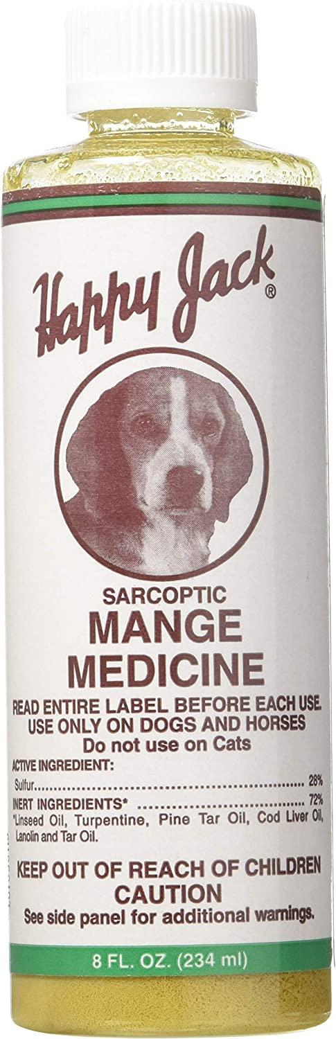Happy Jack Sarcoptic Mange Medicine for Dogs & Horses