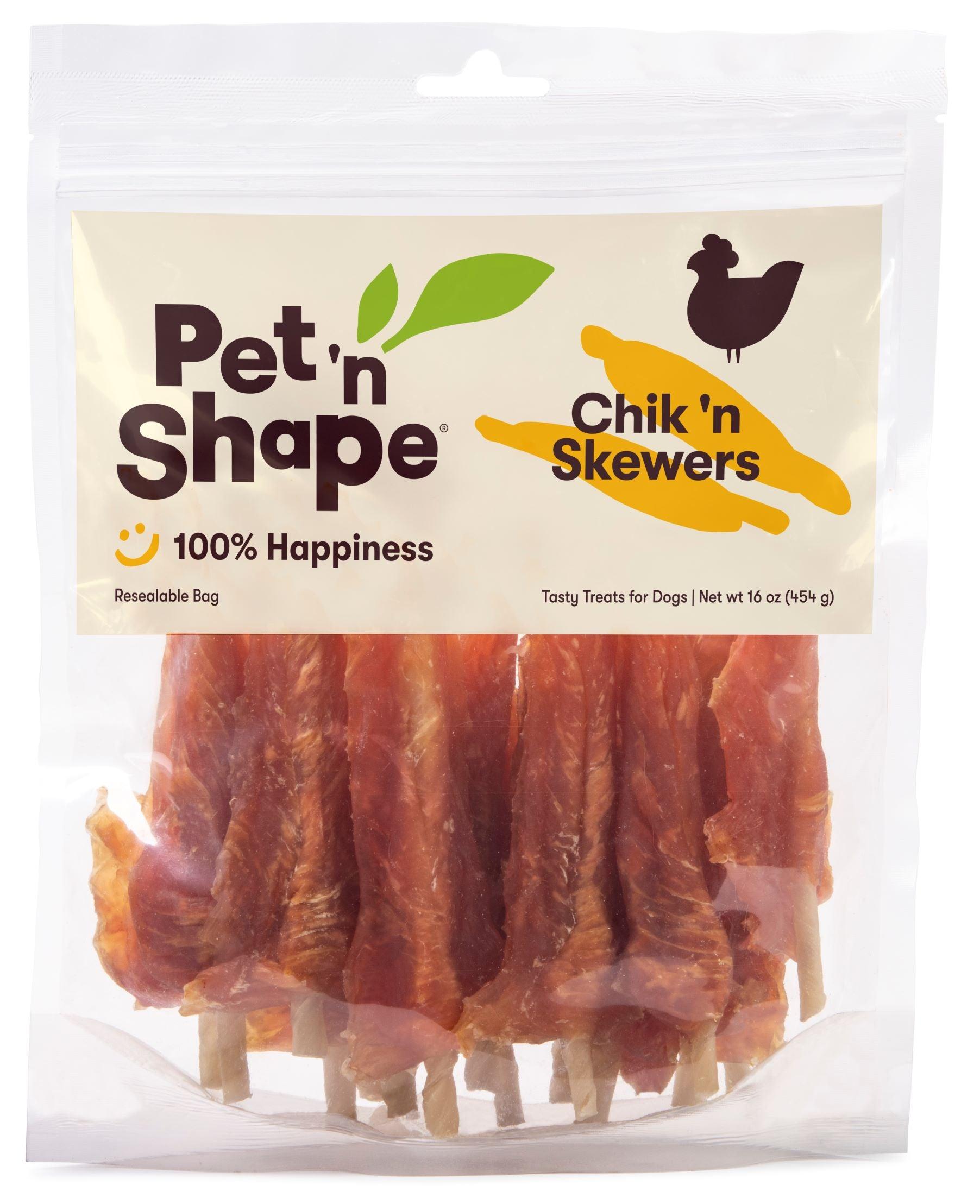 Pet 'n Shape Chik 'n Skewers Tasty Treats for Dogs