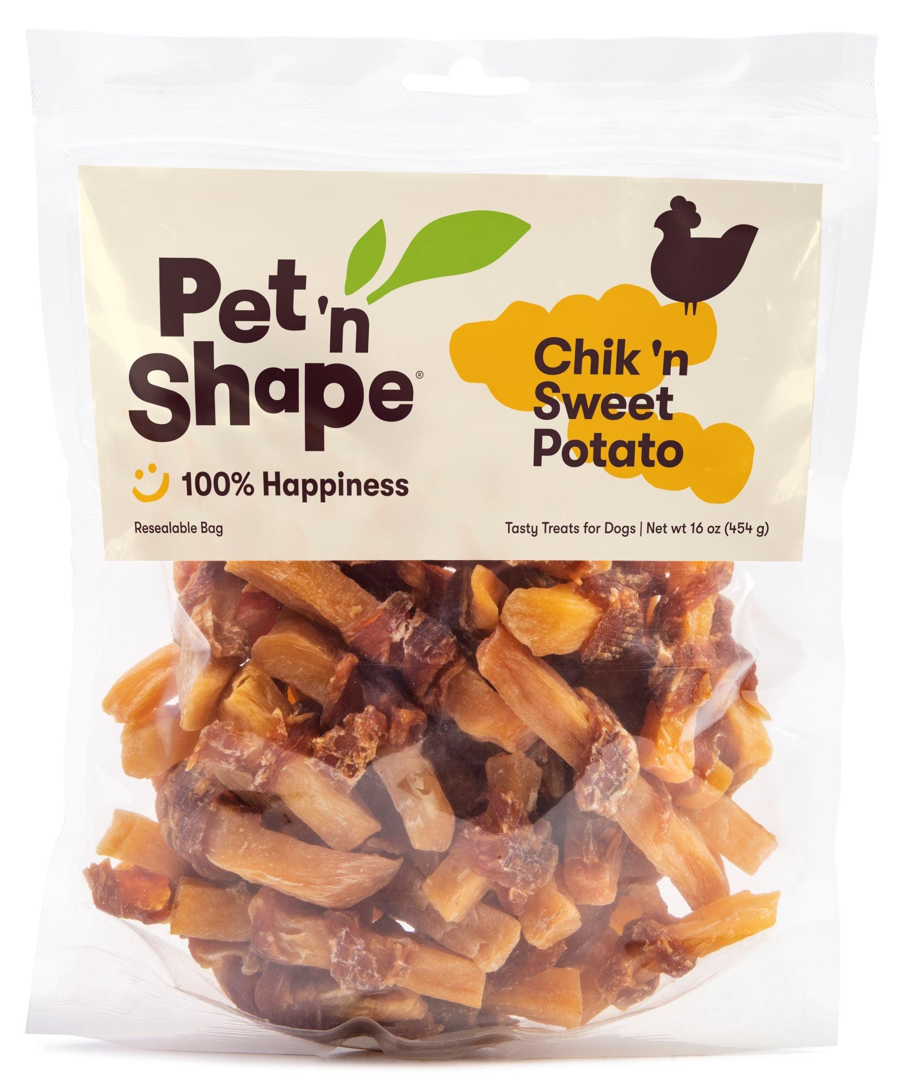 Pet 'n Shape Chik 'n Sweet Potato Tasty Treats for Dogs
