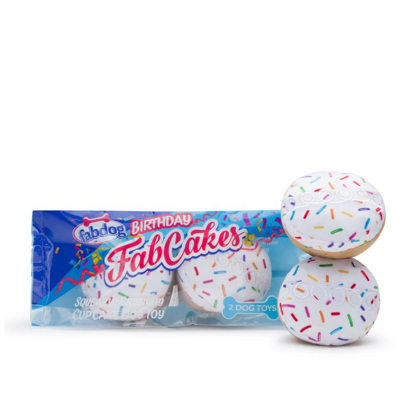 fabdog Birthday FabCakes Dog Toy