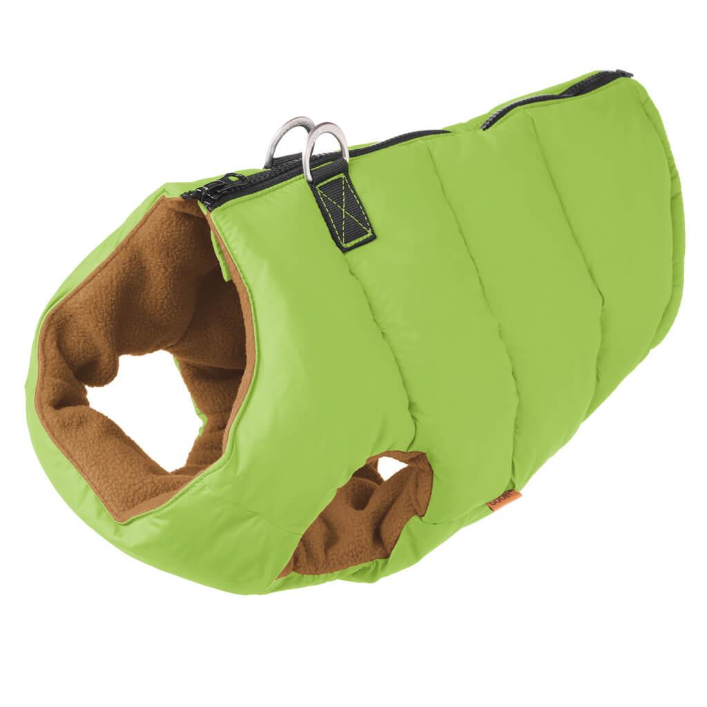 Gooby Padded Dog Vest, Solid Green, Small