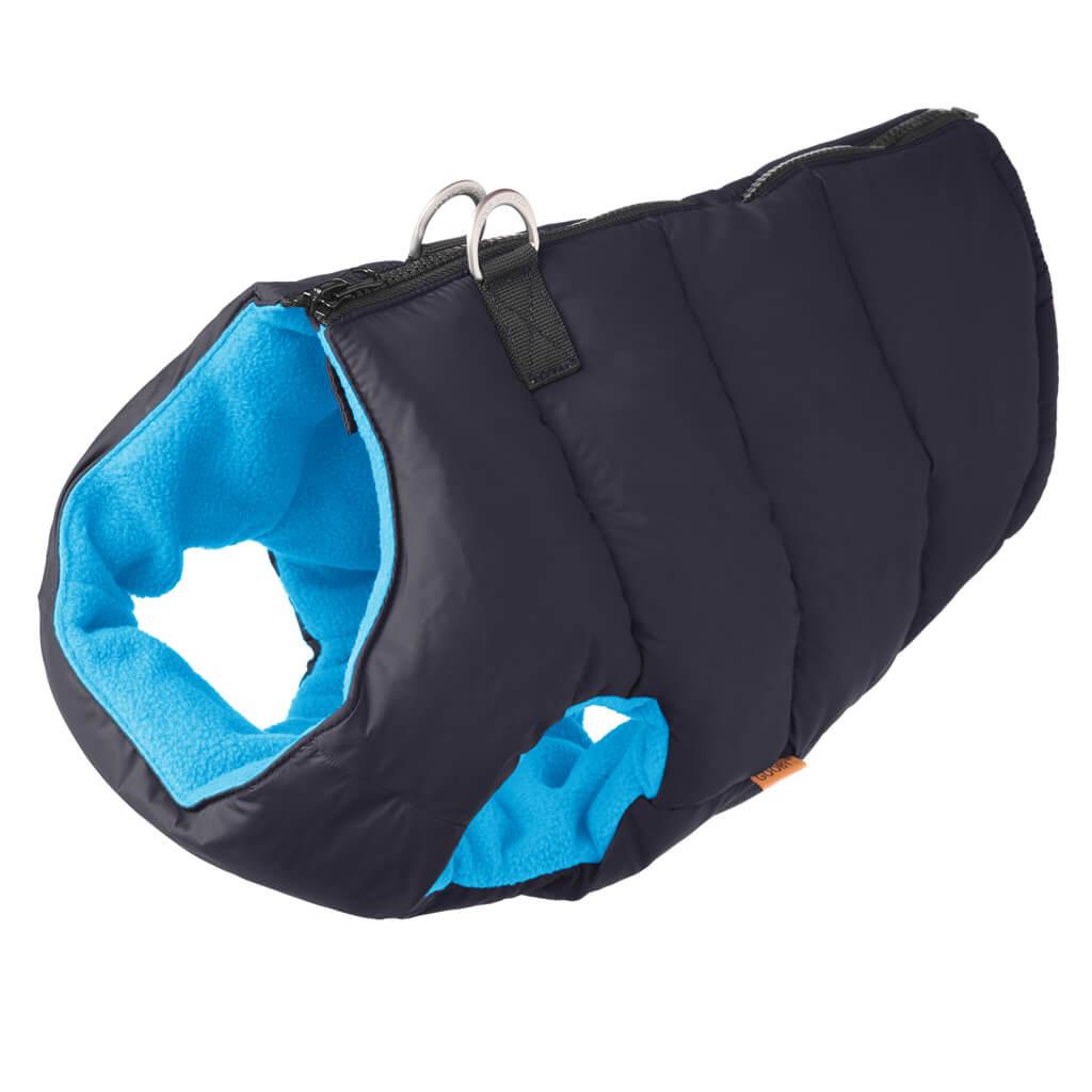 Gooby Padded Dog Vest, Solid Black, Large