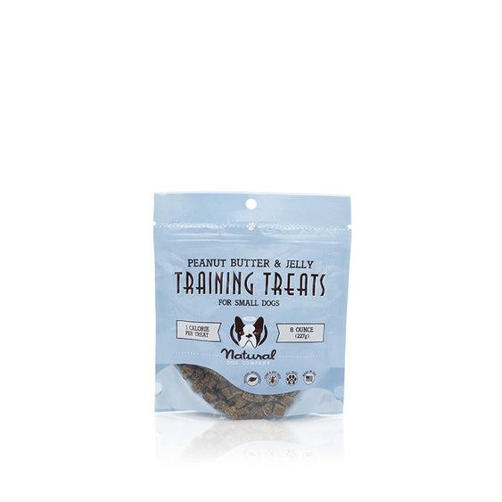 Natural Dog Company Peanut Butter & Jelly Training Dog Treats, 8-oz
