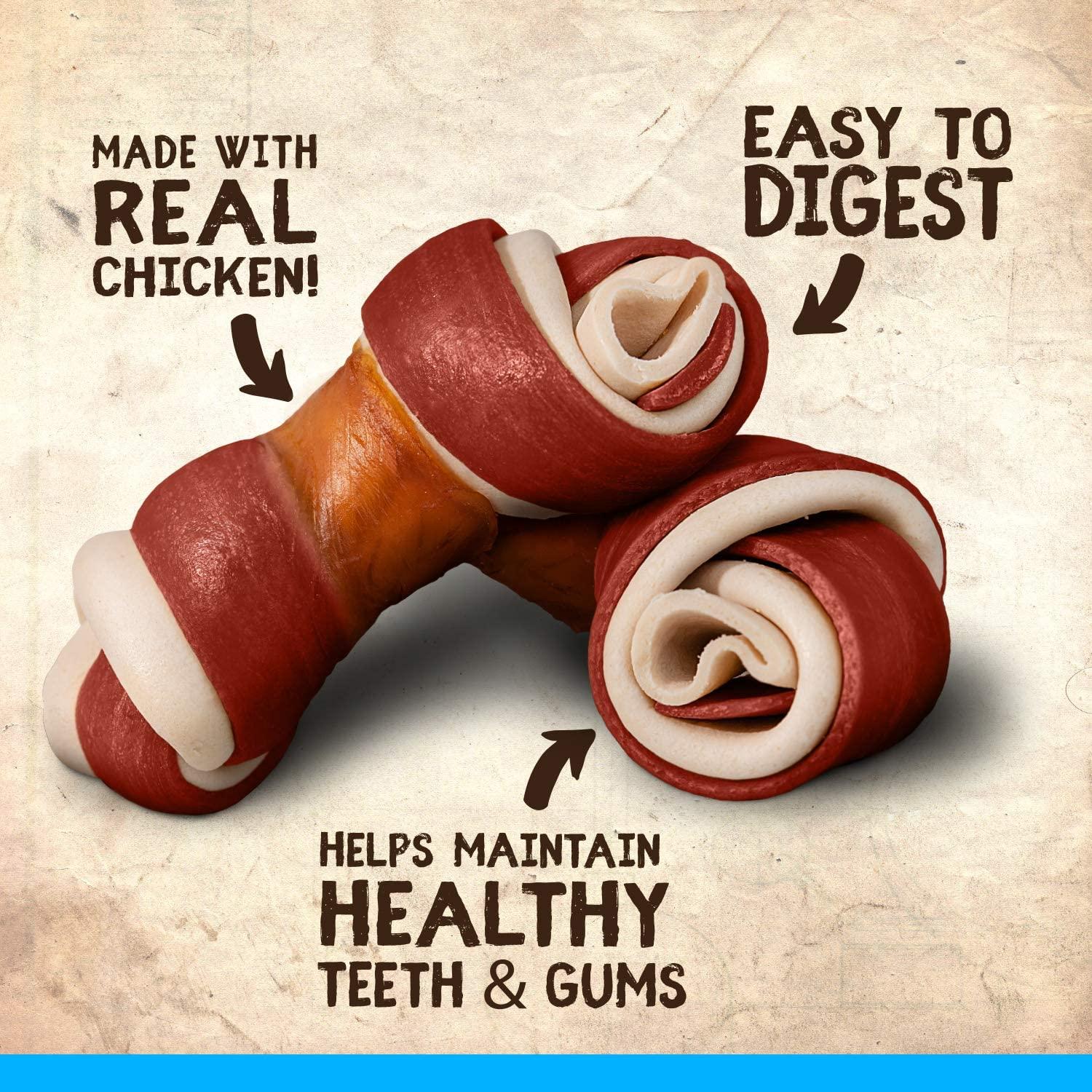 chicken rawhide bones
