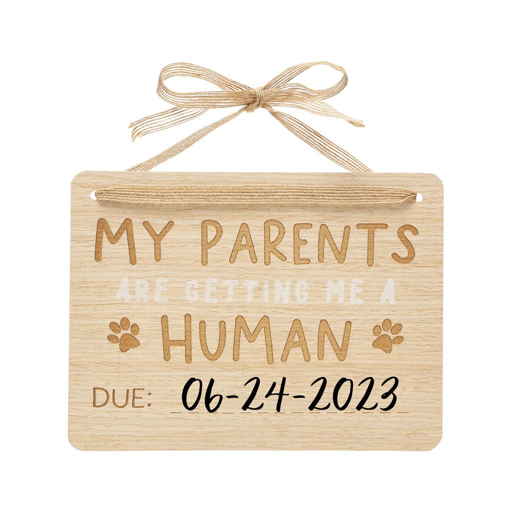 Pearhead Pet’s Baby Announcement Sign
