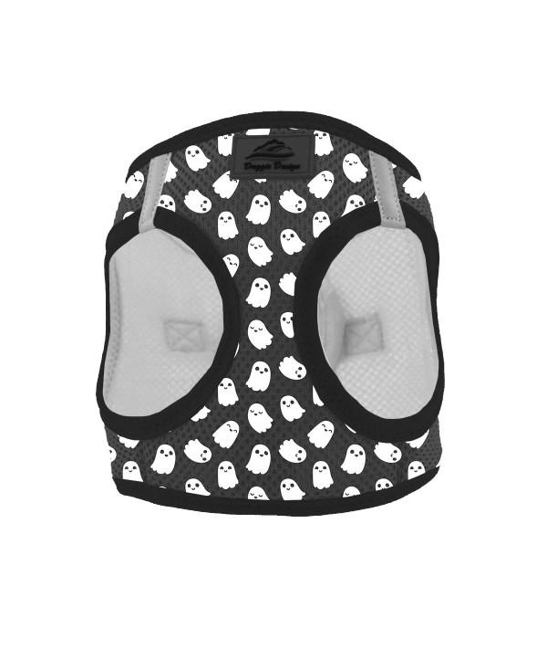Doggie Design American River Choke Free Dog Harness, Halloween Ghosts, 3X-Large