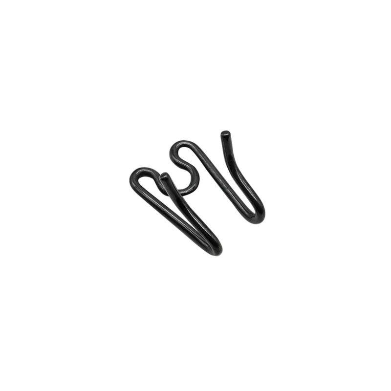 Herm Sprenger Black Stainless Steel Extra Links for Dog Training Collars, 3.2-mm