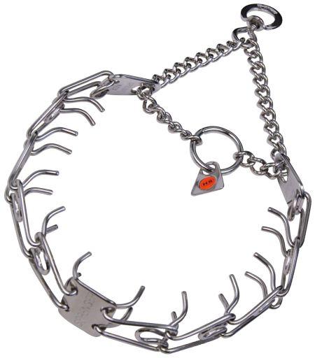 Herm Sprenger Stainless Steel Prong Training Collar with D Swivel for Dogs