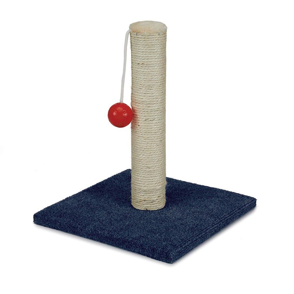 Boss Pet Scruffy's Scratching Post & Ball Cat Toy