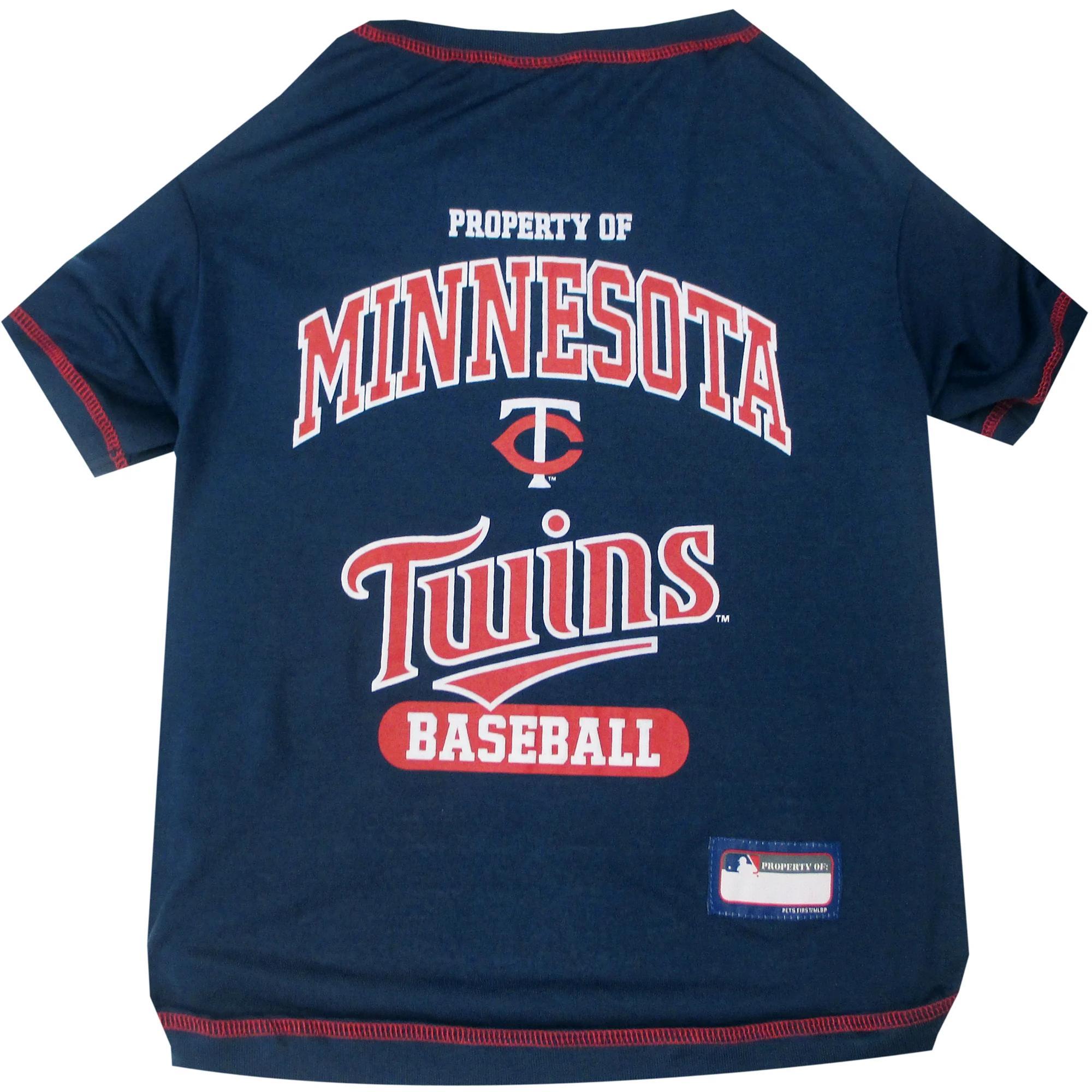 Pets First Minnesota Twins Dog T-Shirt, Medium