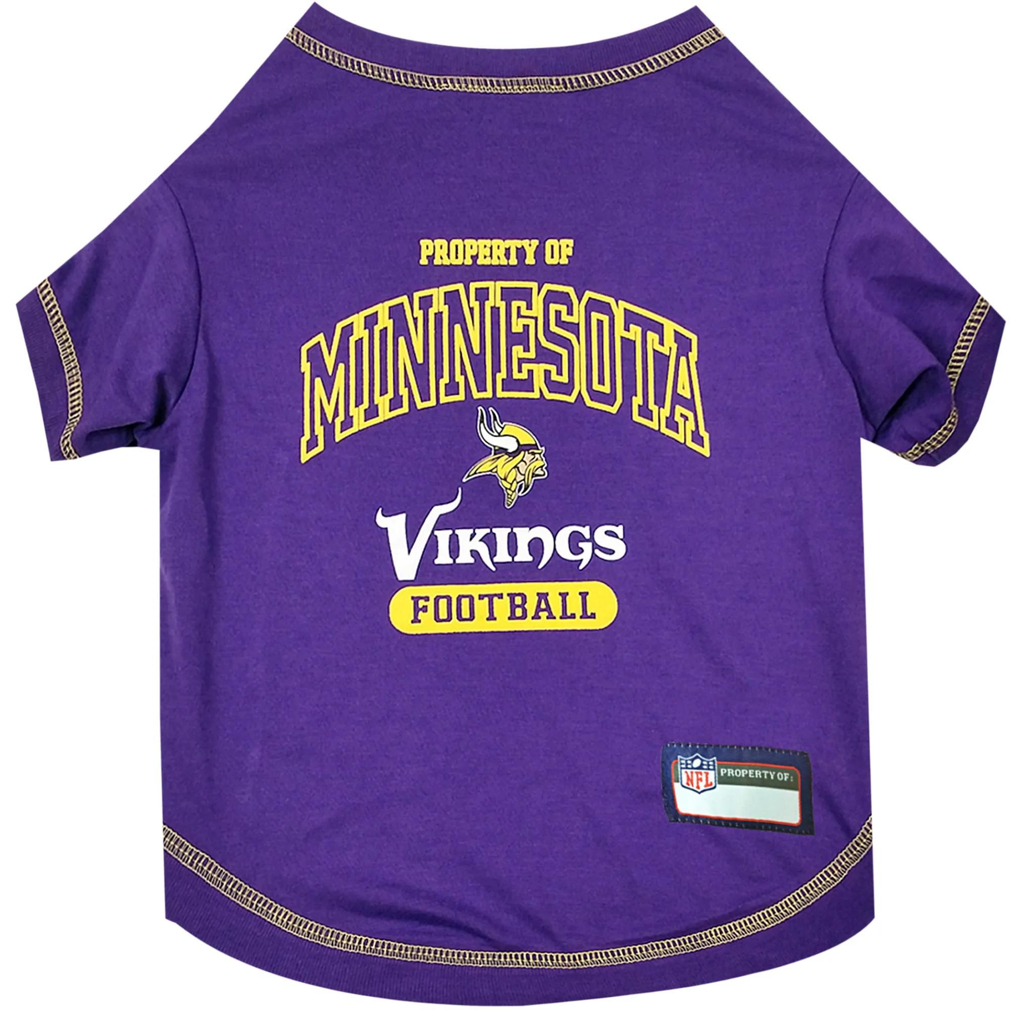 Pets First Minnesota Vikings Dog T-Shirt, Small