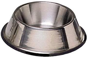 ProSelect Stainless Steel Bowl with Rubber Base for Pets, 52-oz