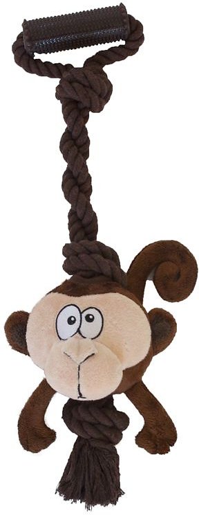 Outward Hound Tuggerz Monkey Dog Toy